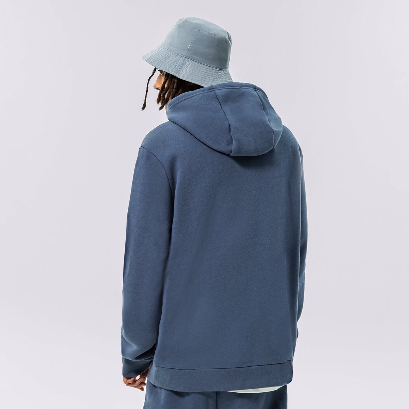 Мъжки суичър CONFRONT СУИТЧЪР С КАЧУЛКА HOODIE ESSENTIAL cf322blm91004 цвят син