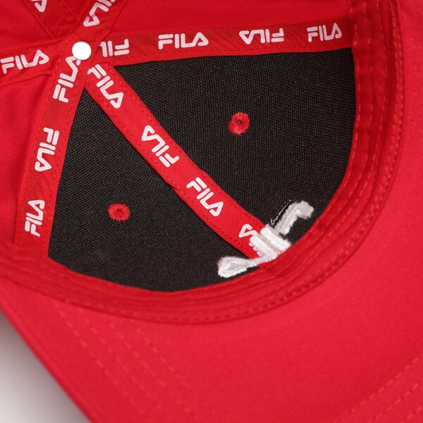 Дамска шапка с козирка FILA ШАПКА BASEBALL CAP xs23mig050640 цвят червен