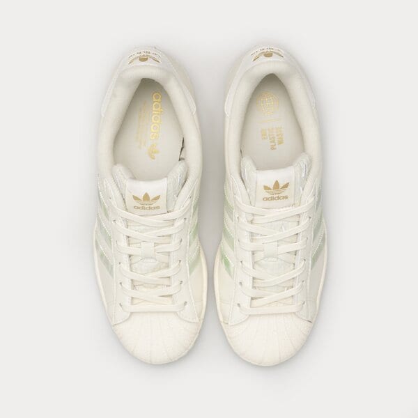 Дамски маратонки ADIDAS SUPERSTAR HER VEGAN W hq6668 цвят бял