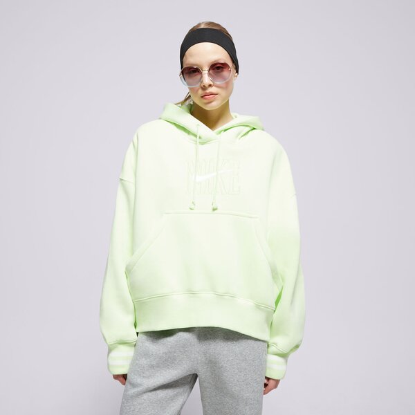 Дамски суичър NIKE СУИТЧЪР С КАЧУЛКА W   NSW PHNX FLC OOS GX PO HDY ib1984-360 цвят зелен