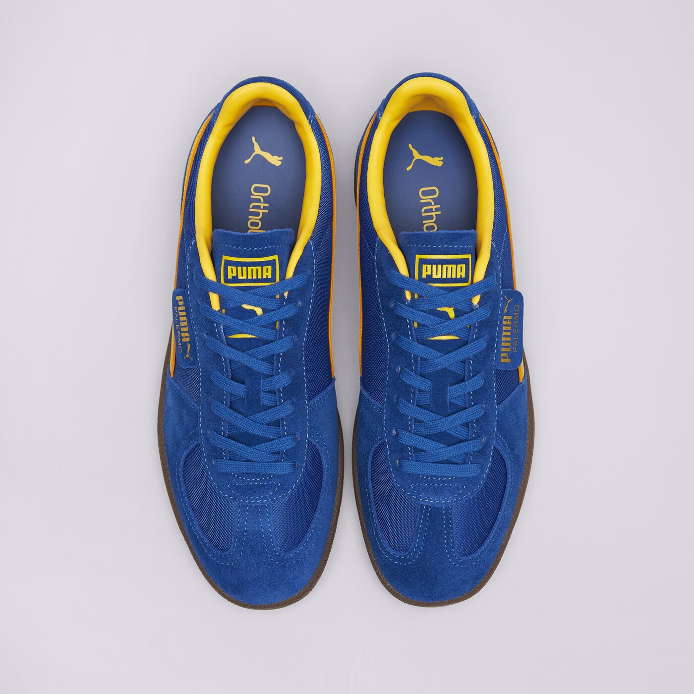 Мъжки маратонки PUMA PALERMO VINTAGE UPDATE 40136402 цвят син