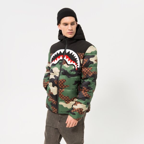 Мъжко зимно яке SPRAYGROUND ЯКЕ ЗИМНО DOWN JACKET CHECK 21sfw016 цвят многоцветен