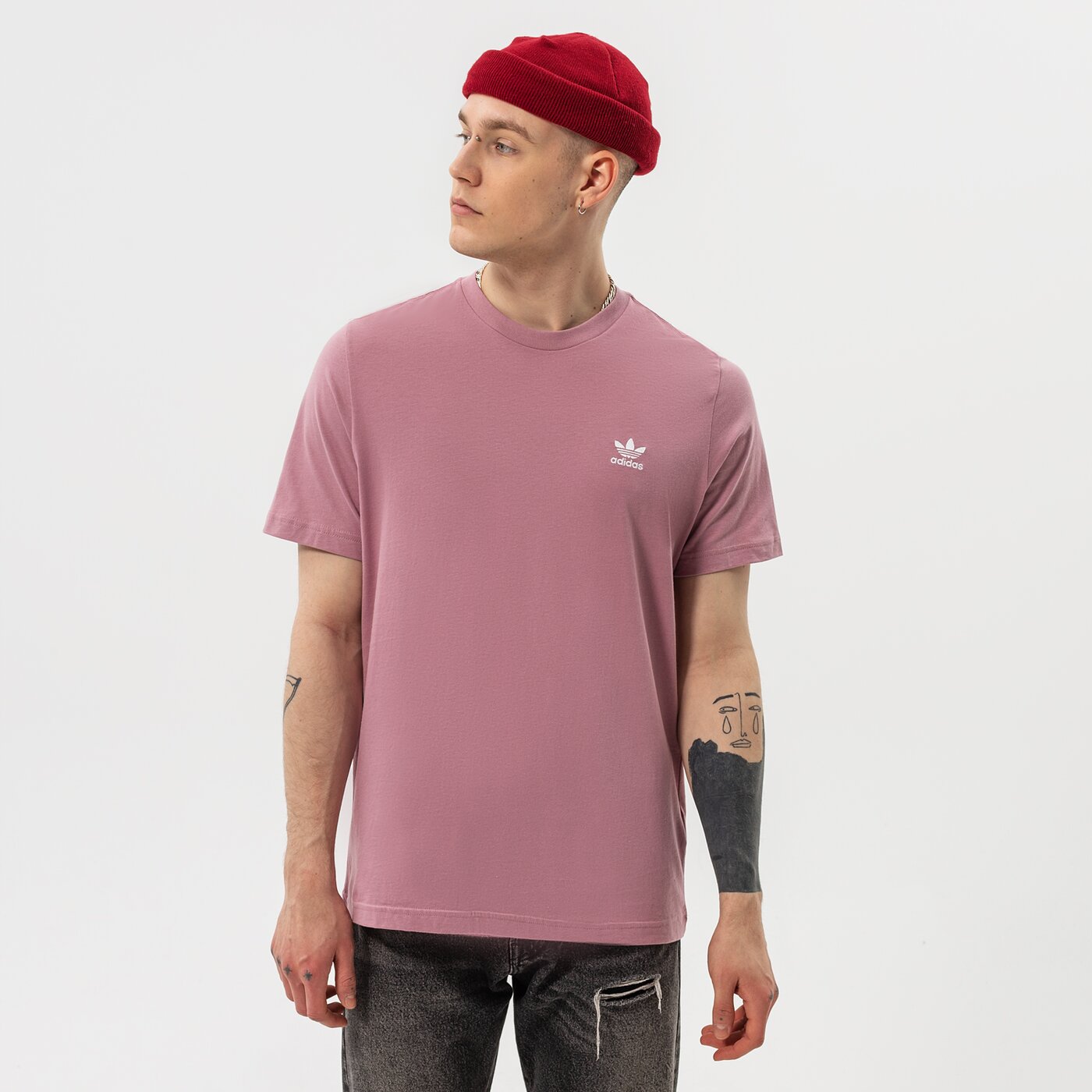 Мъжка тениска ADIDAS ТЕНИСКА ESSENTIAL TEE he9444 цвят виолетов