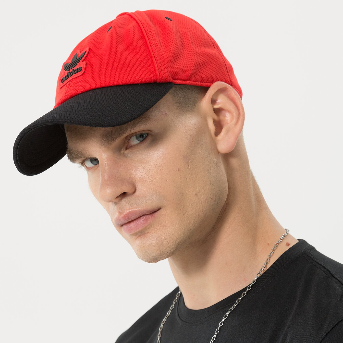 Дамска шапка с козирка ADIDAS ШАПКА AC BB hd9726 цвят червен