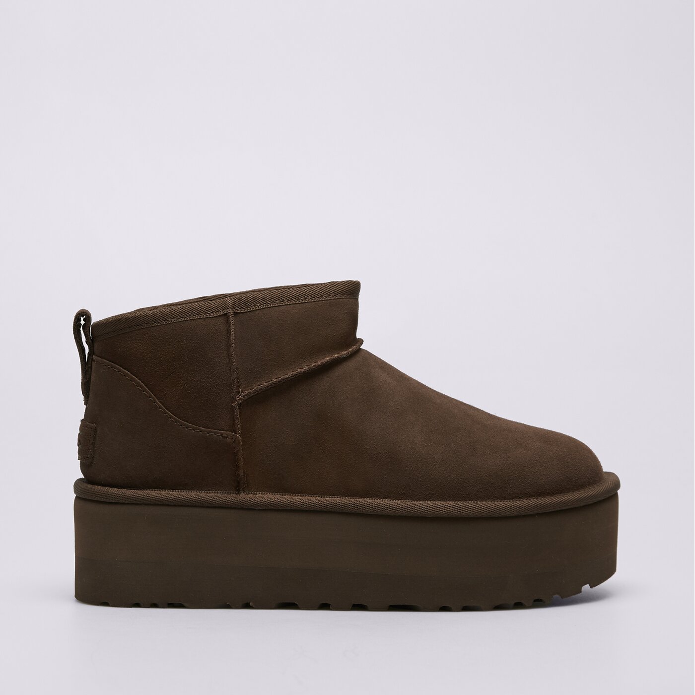 Дамски кежуал UGG CLASSIC ULTRA MINI PLATFORM 1135092-bcdr цвят кафяв
