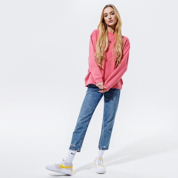 Дамски суичър ADIDAS СУИТЧЪР SWEATSHIRT h36802 цвят розов