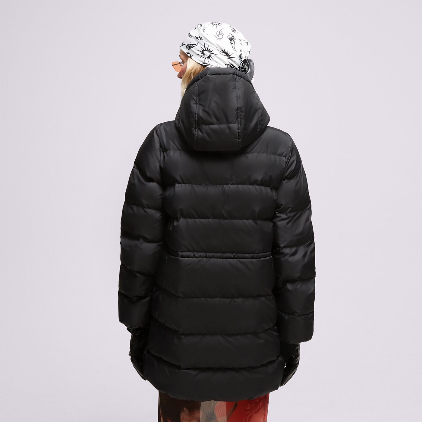 Дамско зимно яке LEVI'S ПАЛТО HOODED MIDI a6369-0000 цвят черен