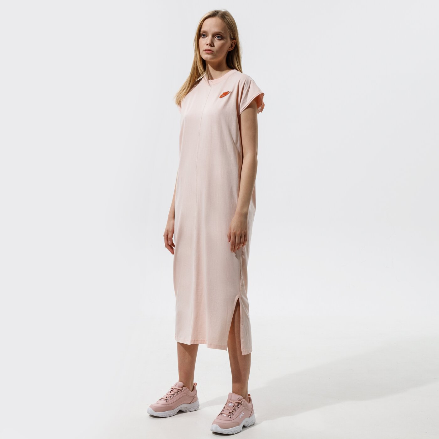 Дамски NIKE РОКЛЯ W NSW АНЦУГS EARTH DAY FT cz9247-805 цвят розов