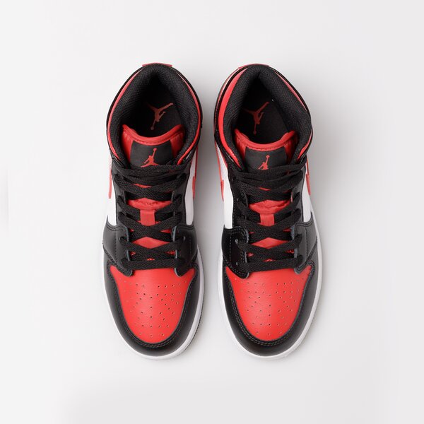 Детски маратонки JORDAN AIR 1 MID  554725-079 цвят черен