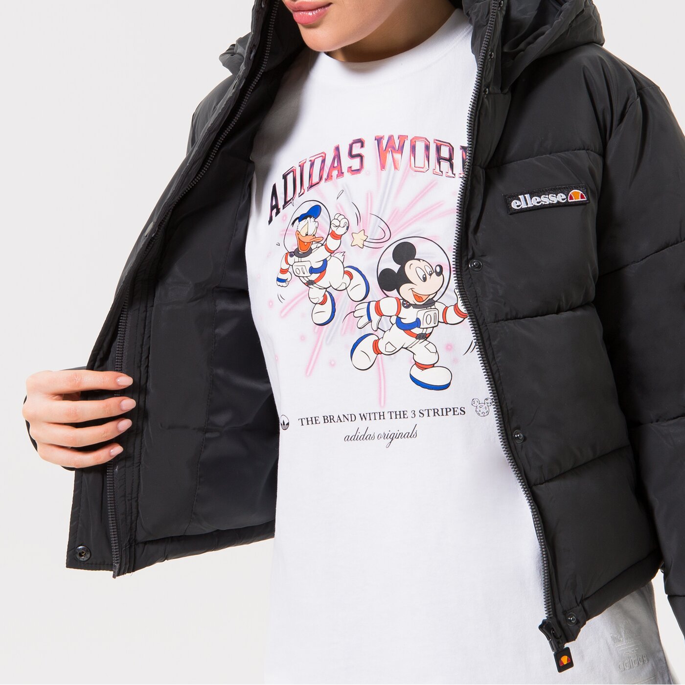 Дамско зимно яке ELLESSE ЯКЕ ПУХЕН MONOLIS PADDED JACKET BLK sgk09611011 цвят черен