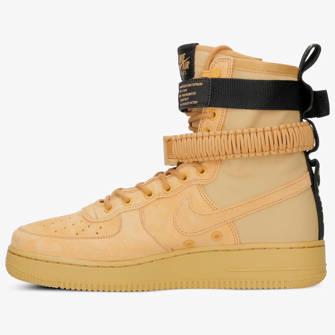 Мъжки маратонки NIKE SF AIR FORCE 1 864024-700 цвят кафяв