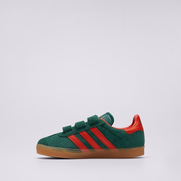 Детски маратонки ADIDAS GAZELLE CF C ie8674 цвят зелен