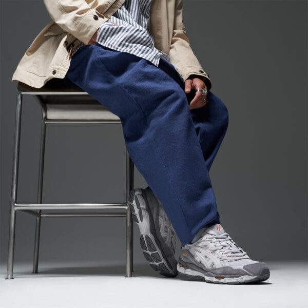 Мъжки маратонки ASICS NYC 1203a383-026 цвят сив