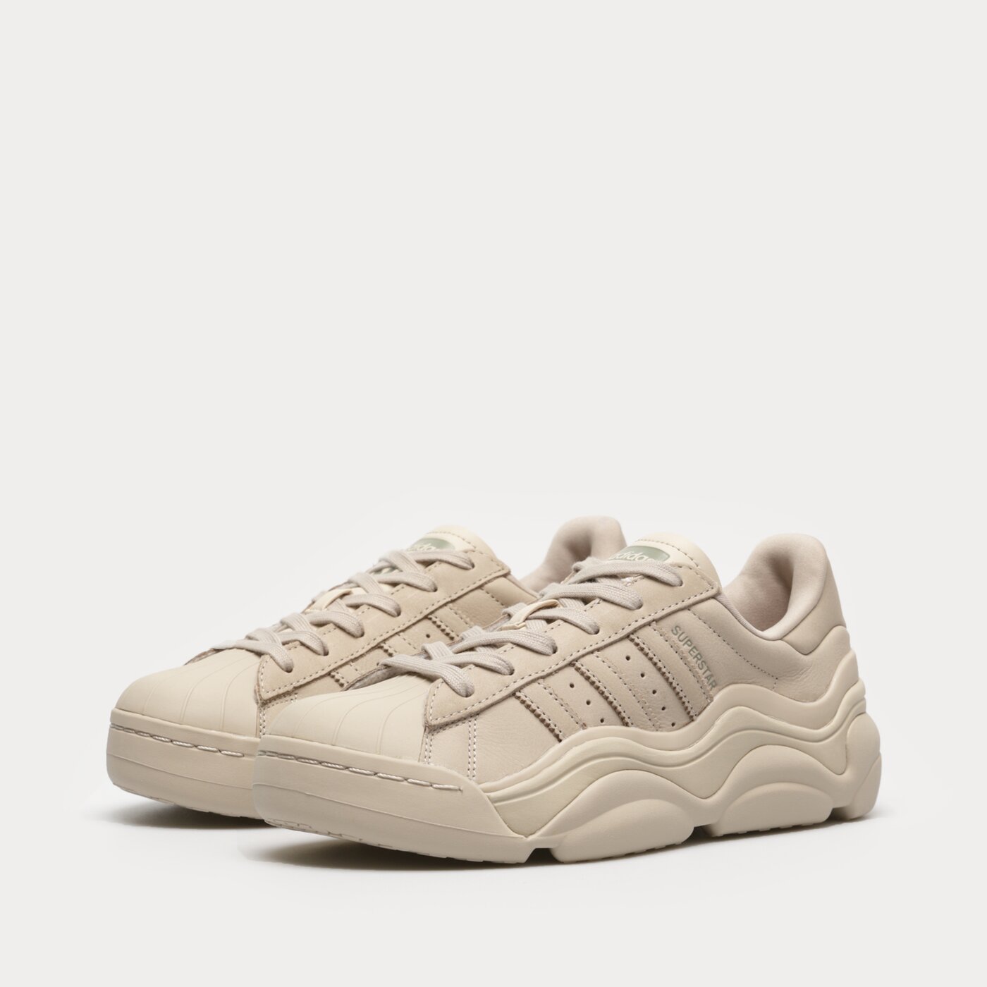 Дамски маратонки ADIDAS SUPERSTAR MILLENCON W if7690 цвят бежов