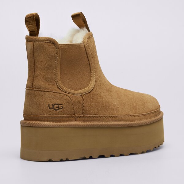 Дамски кежуал UGG NEUMEL PLATFORM CHELSEA 1134526-che цвят кафяв