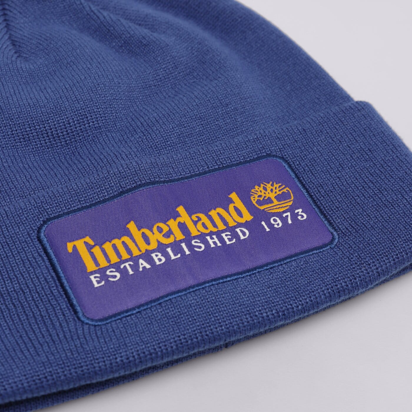 Дамска зимна шапка TIMBERLAND ШАПКА ESTABLISHED 1973 tb0a2ptdg581 цвят тъмносин