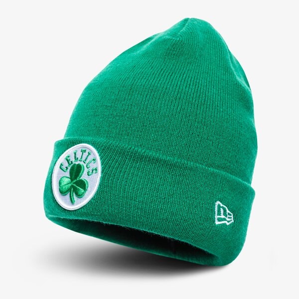 Дамска зимна шапка NEW ERA ЗИМНА ШАПКА TEAM CUFF KNIT BOSCEL OTC 2 12040222 цвят зелен