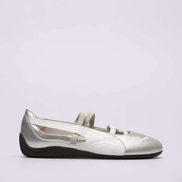 Дамски маратонки PUMA SPEEDCAT BALLET 40158101 цвят сребърен