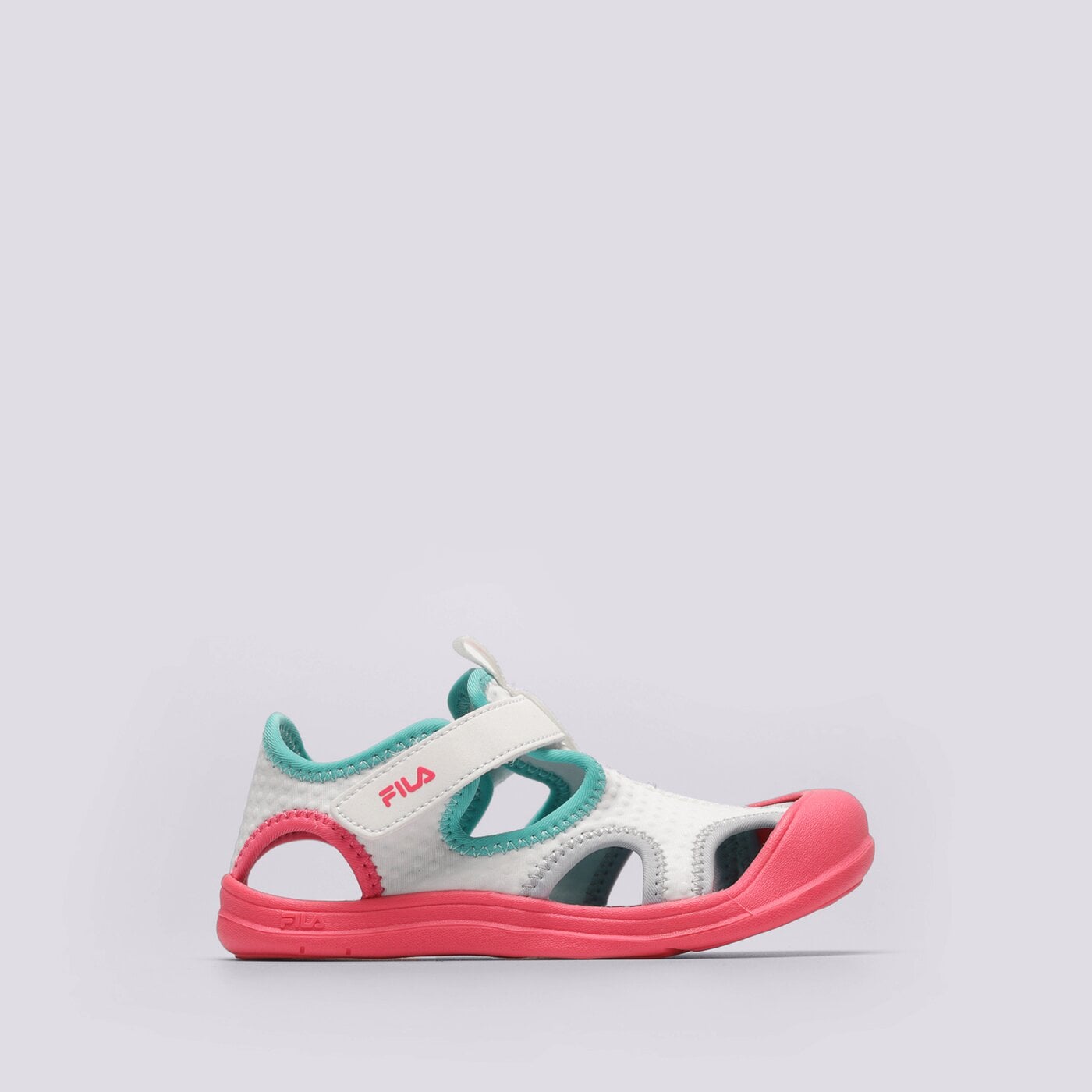 Детски чехли и сандали FILA AQUA KD 3sm01943-149 цвят бял