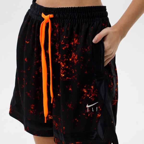 Дамски къси панталони NIKE ШОРТИ W NK FLY SEASONAL CROSSOVER NBA dh0643-010 цвят черен