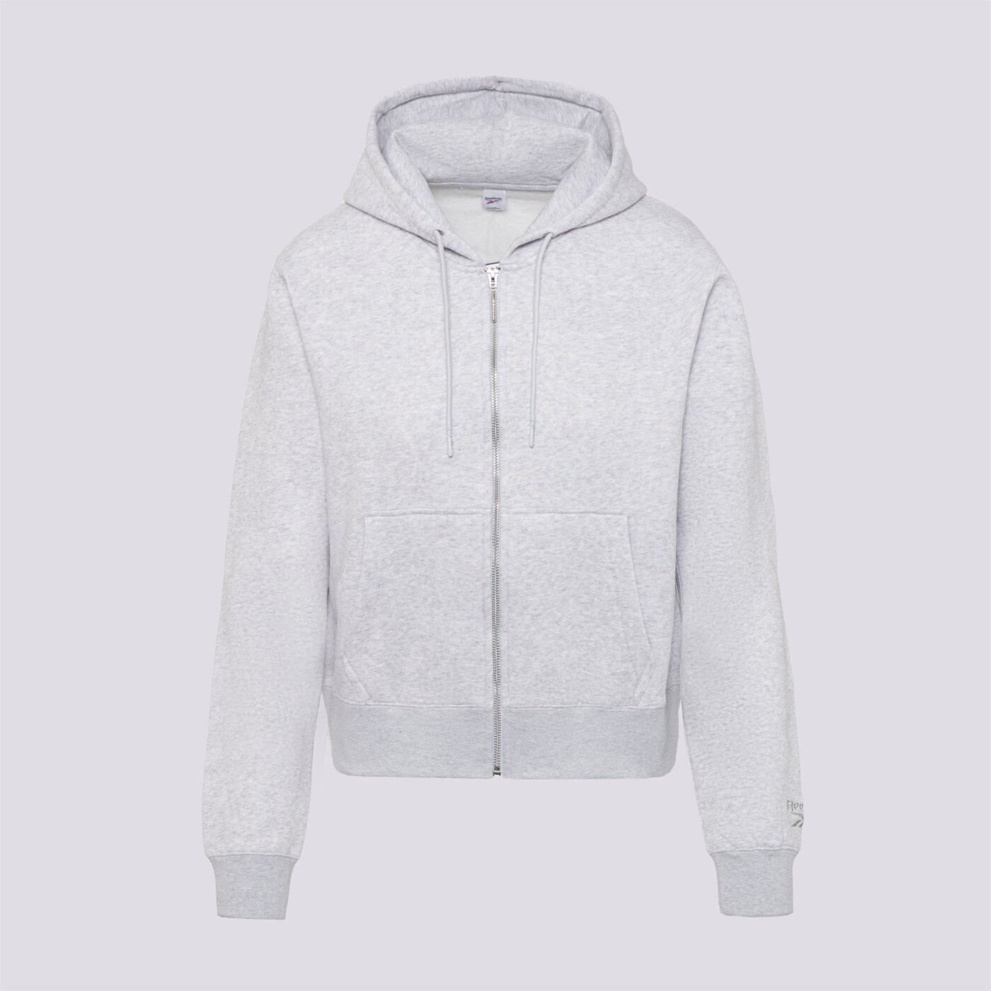 Дамски суичър REEBOK СУИТЧЪР СЪС ЗАКОПЧАВАНЕ   С КАЧУЛКА ARIANA THROUGH 100241270 цвят сив