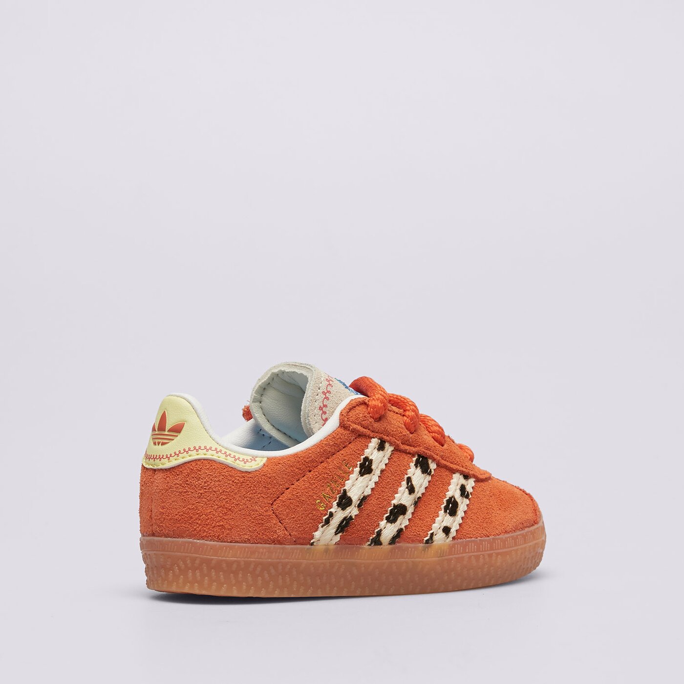 Детски маратонки ADIDAS GAZELLE CF EL I ji0075 цвят оранжев