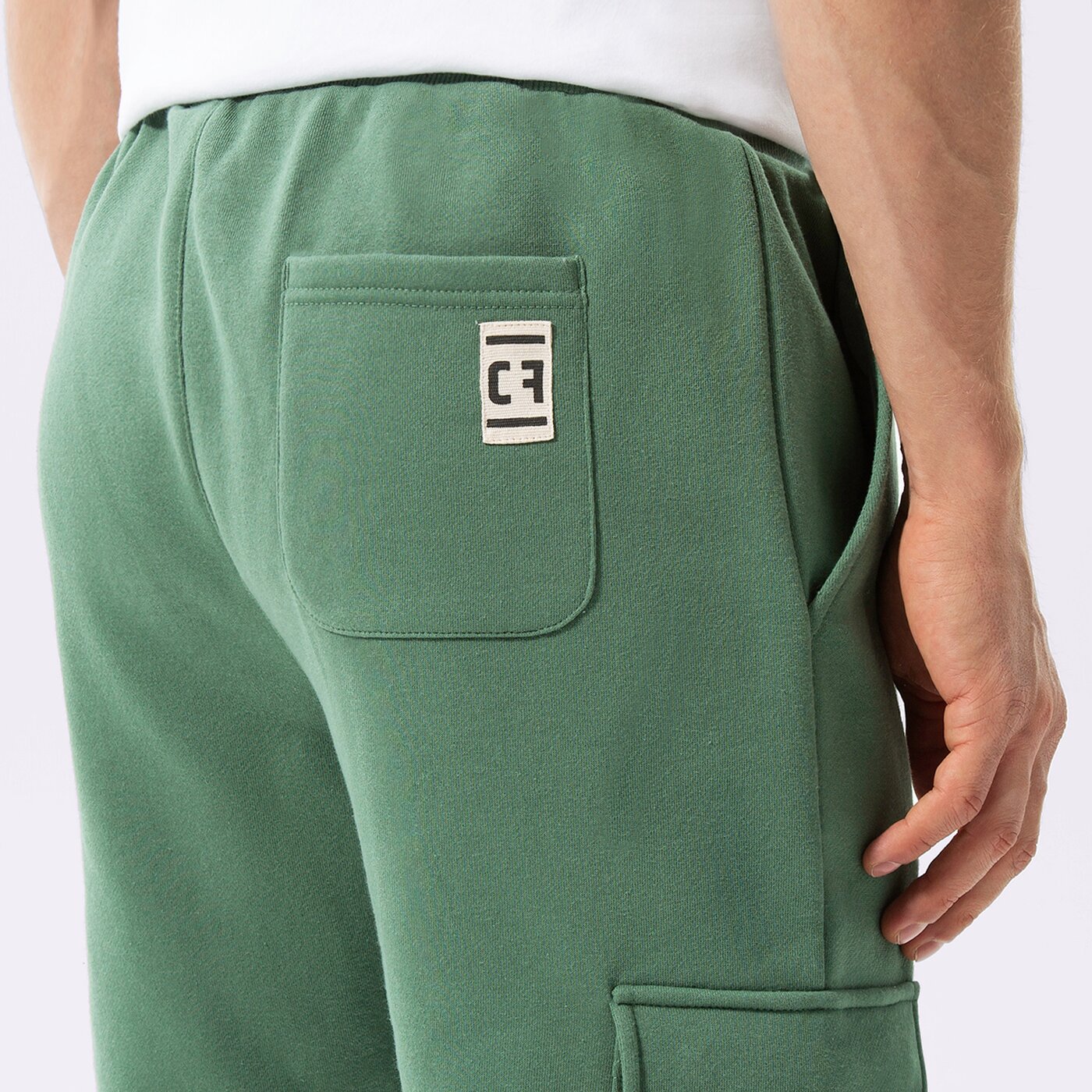 Мъжки панталони CONFRONT ПАНТАЛОНИ CONFRONT CARGO PANTS cf322spm07001 цвят зелен