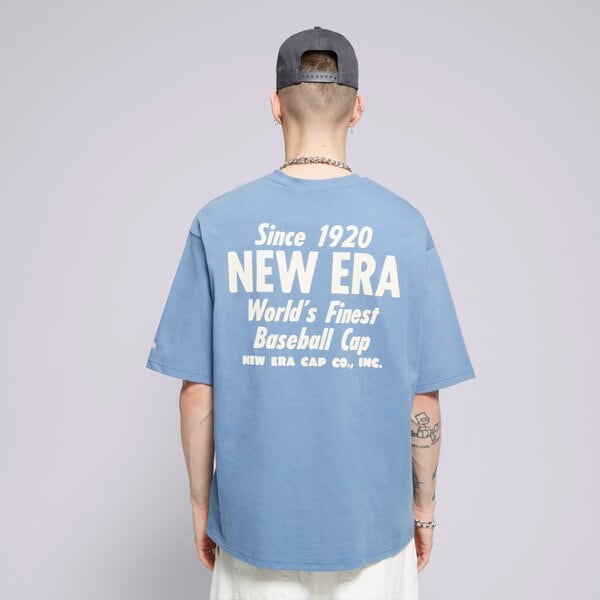 Мъжка тениска NEW ERA ТЕНИСКА NE GRPHC BP OS NONE 60502646 цвят син