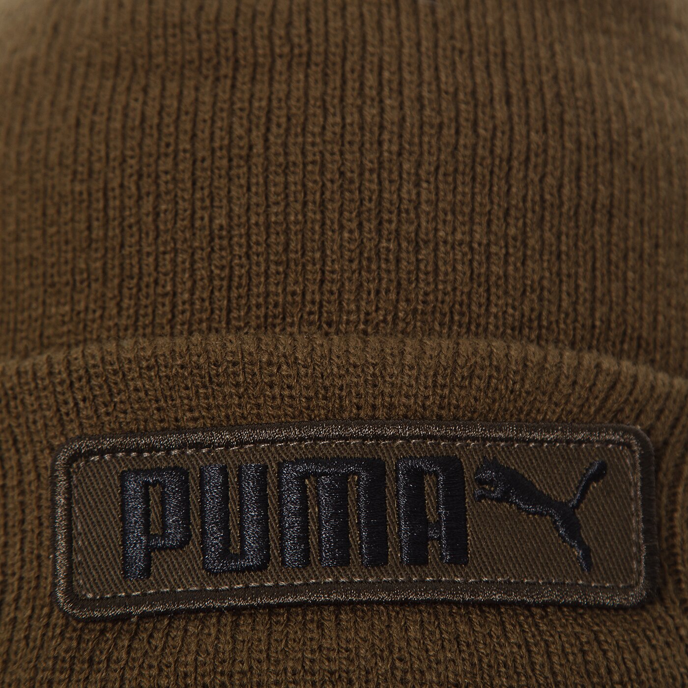 Дамска зимна шапка PUMA ШАПКА CLASSIC CUFF 023434 08 цвят каки