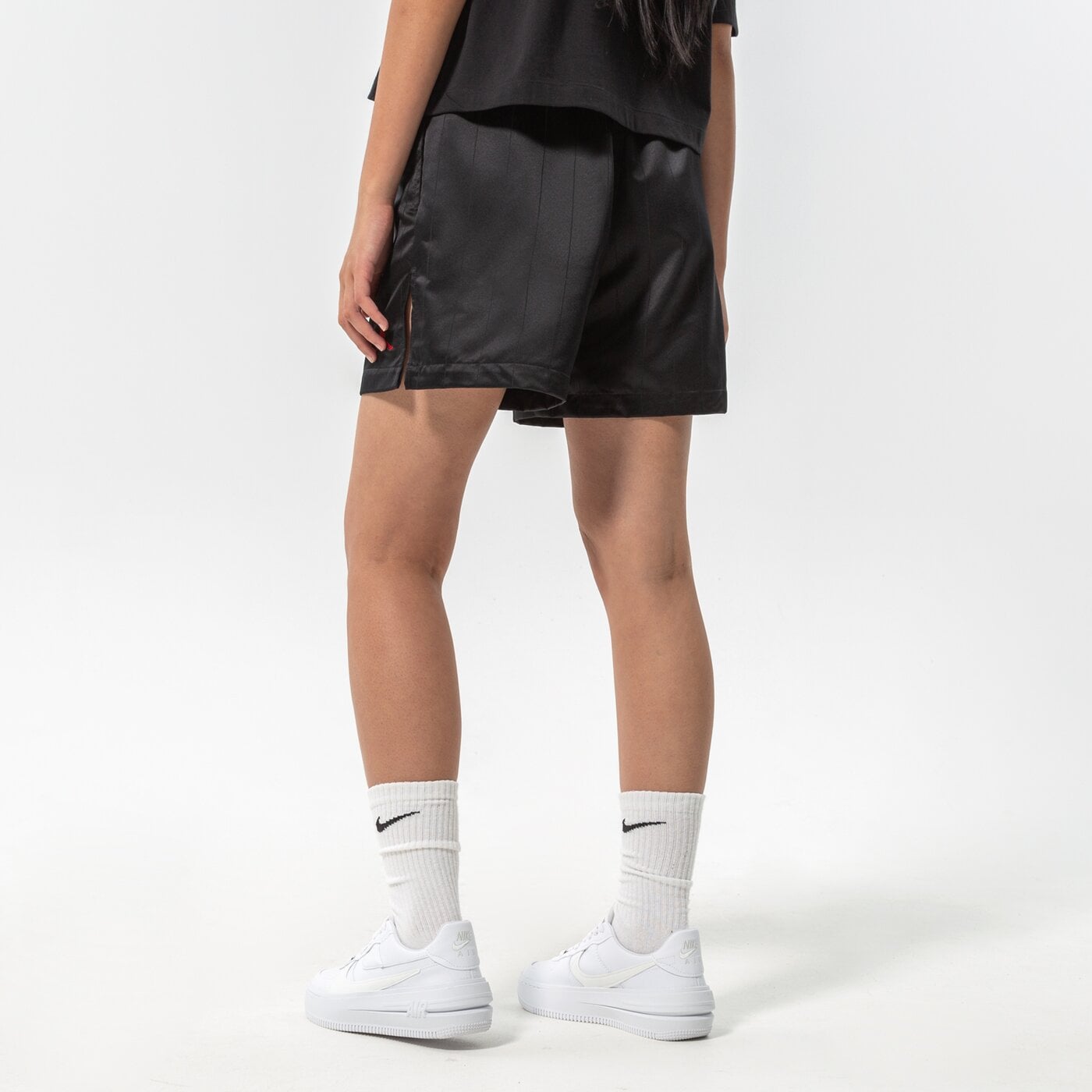 Дамски къси панталони JORDAN ШОРТИ W J HERITAGE LFSTYLE SHORT do5017-010 цвят черен