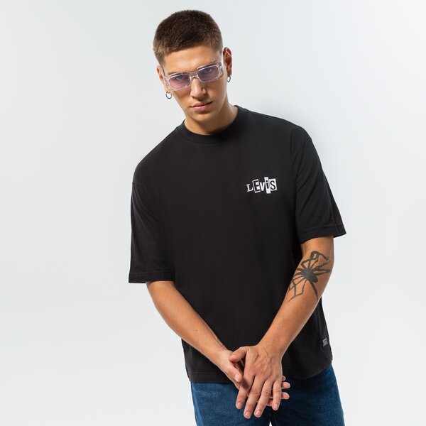 Мъжка тениска LEVI'S ТЕНИСКА SKATE GRAPHIC BOX TEE a1005-0000 цвят черен