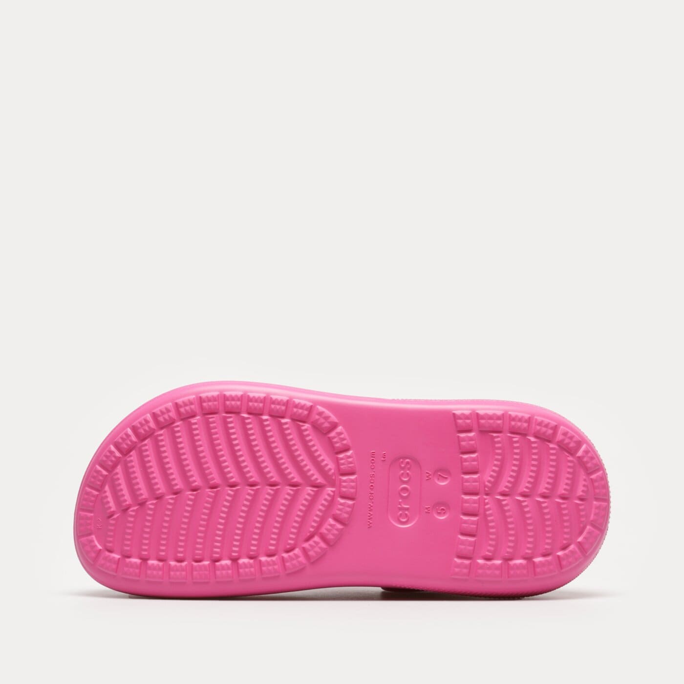 Дамски чехли и сандали CROCS CLASSIC CRUSH CLOG 207521-6ub цвят розов