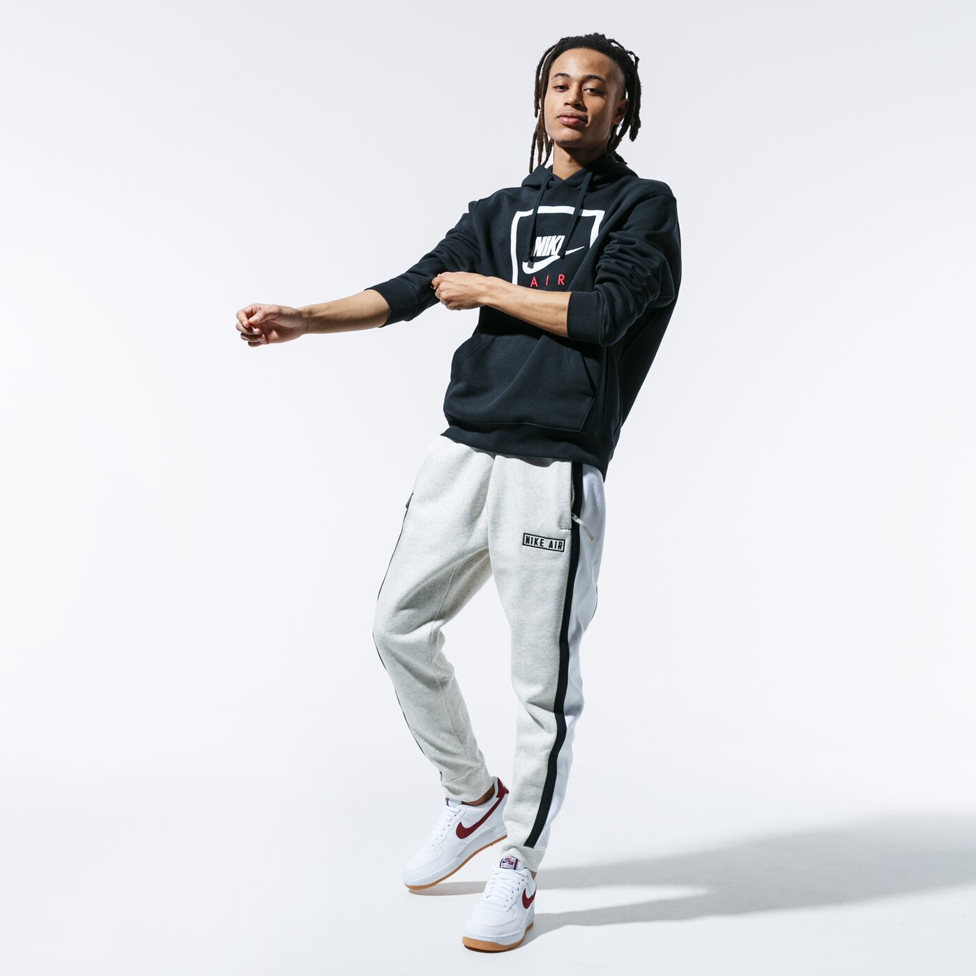 Мъжки панталони NIKE ПАНТАЛОНИ M NSW NIKE AIR PANT FLC bv5147-141 цвят сив