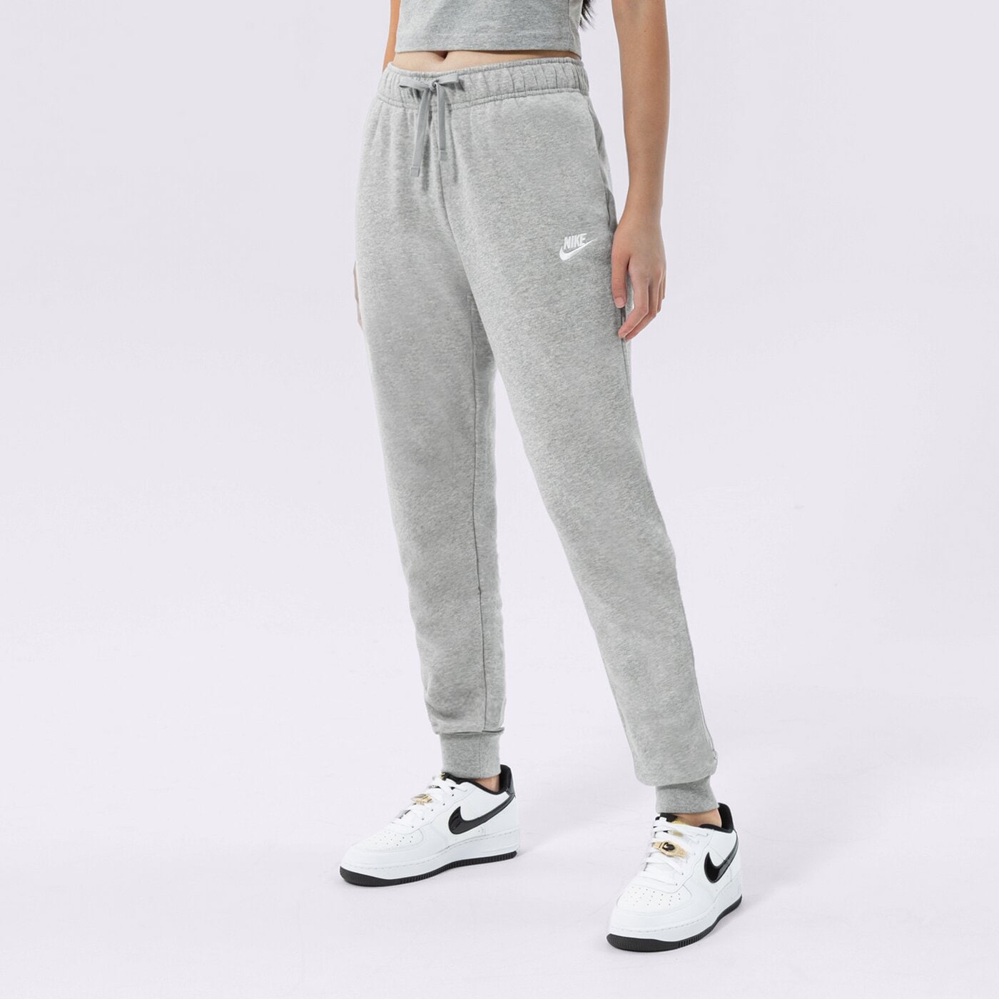 Дамски панталони NIKE ПАНТАЛОНИ W NSW CLUB FLC MR PANT STD dq5191-063 цвят сив