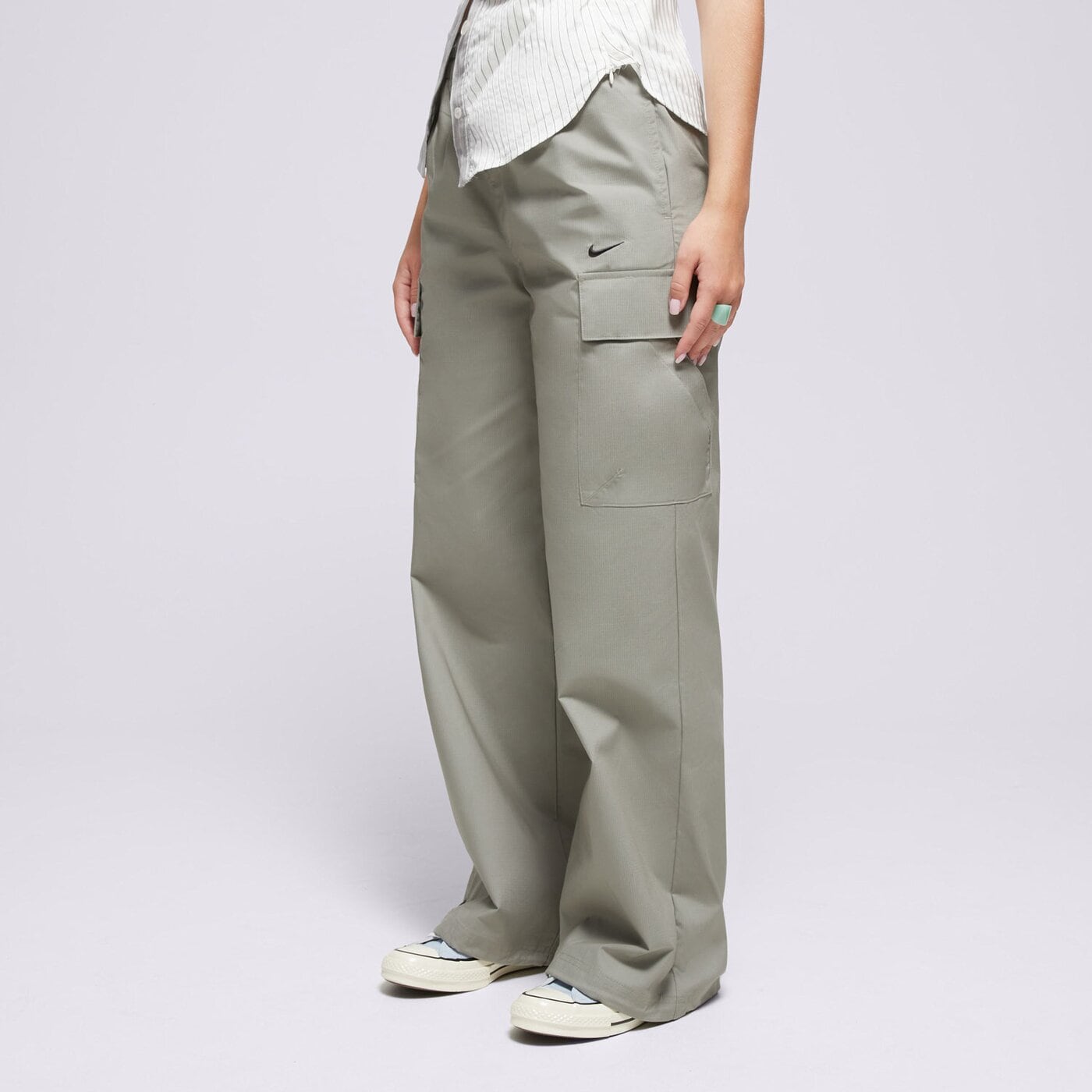 Дамски панталони NIKE ПАНТАЛОНИ W NSW ESSTL WVN MR STD CRGO PT fv7643-320 цвят каки