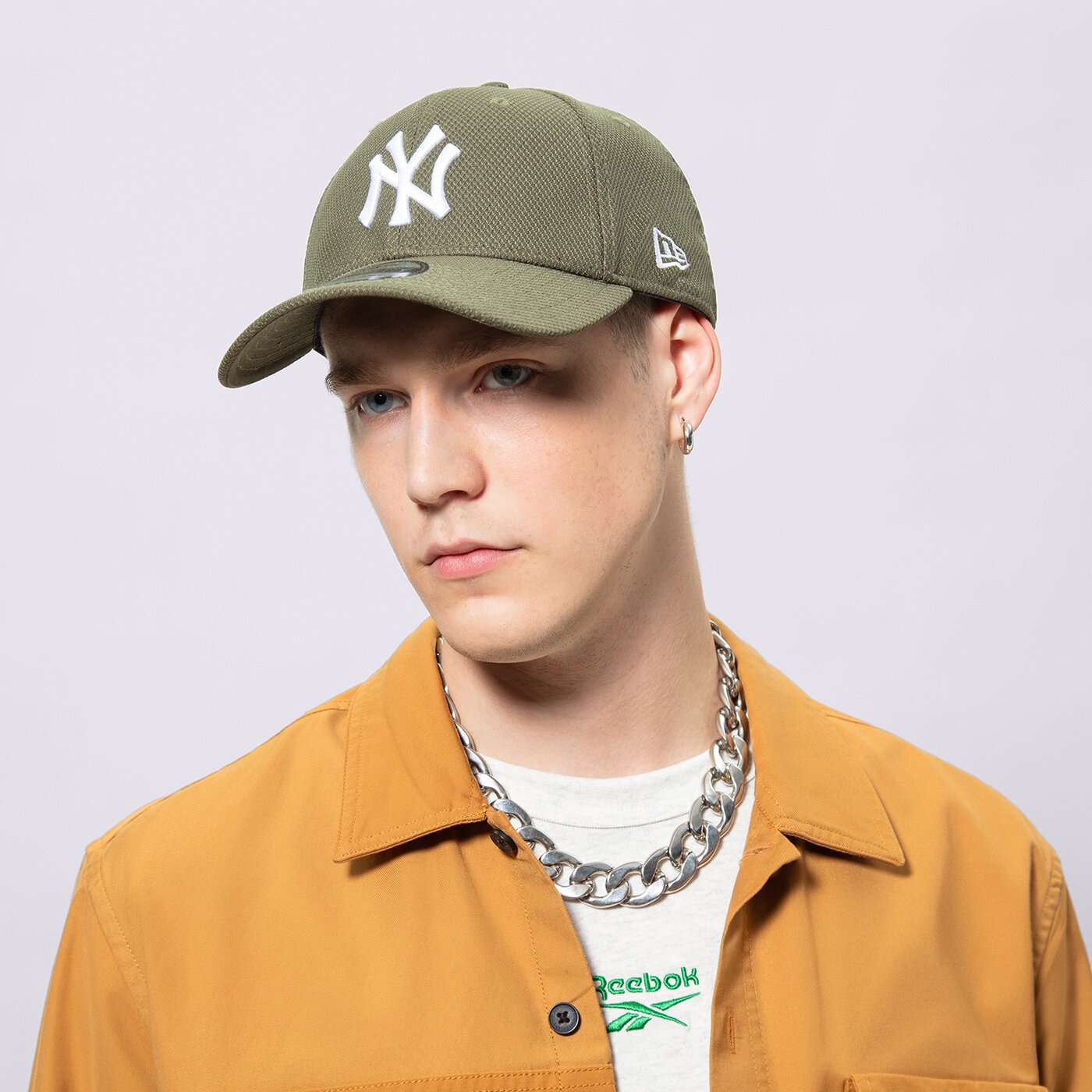 Мъжка шапка с козирка NEW ERA ШАПКА DIAMOND ERA 940 NYY KHA NEW YORK YANKEES NOVWH 12523904 цвят каки