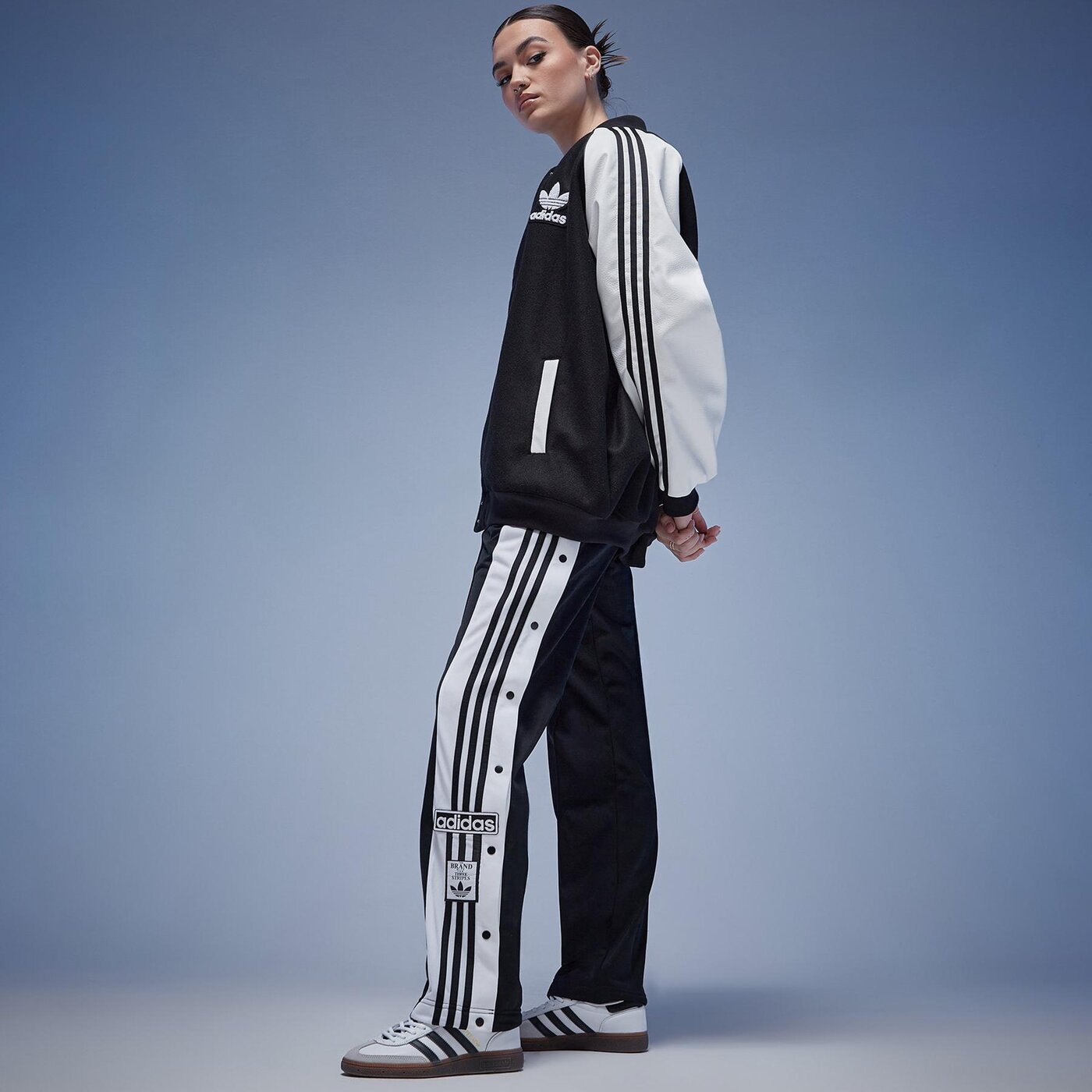 Дамски панталони ADIDAS ПАНТАЛОНИ ADIBREAK PANT iu2519 цвят черен