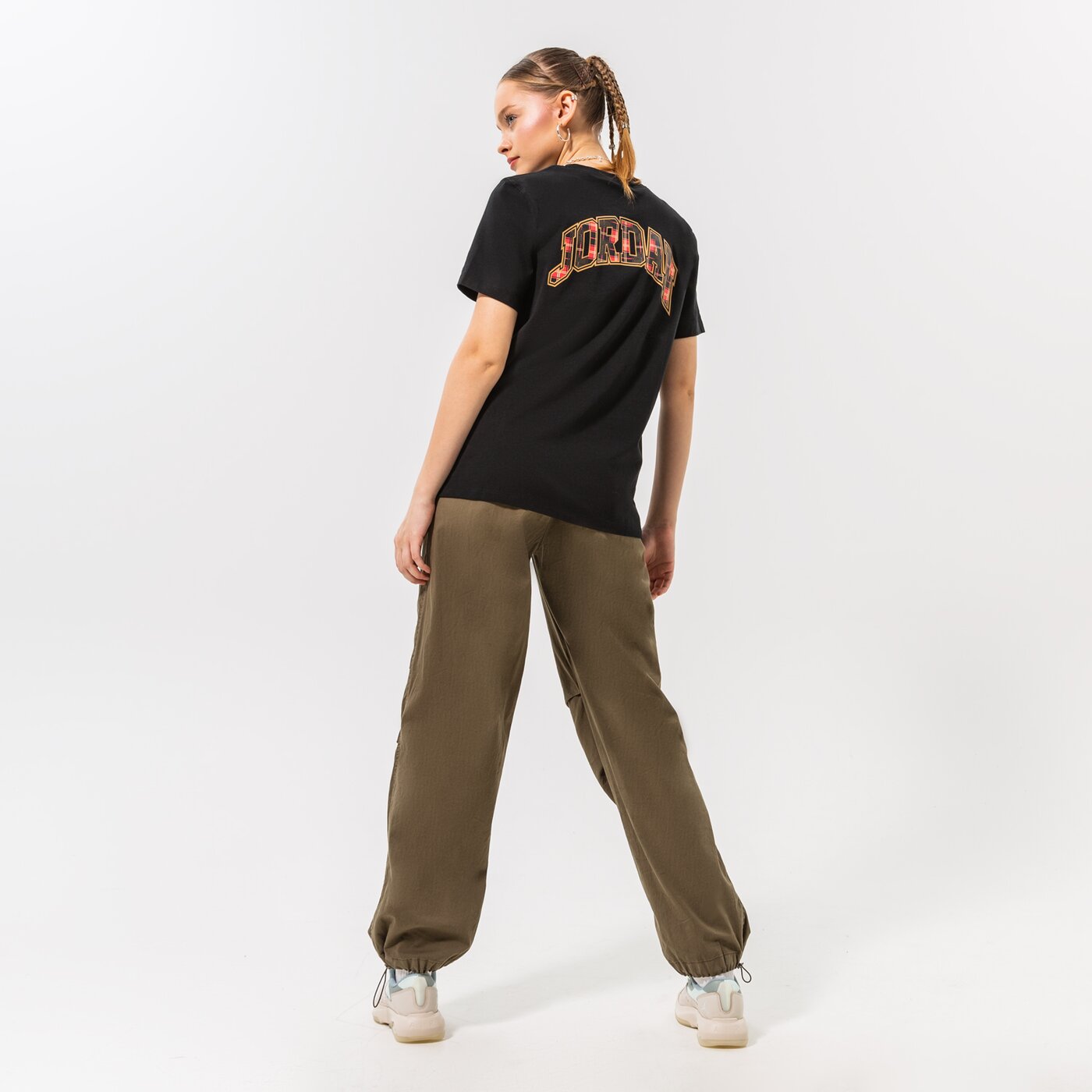 Дамска тениска JORDAN ТЕНИСКА W J FLT PLD CRW TEE CORE dv1999-010 цвят черен