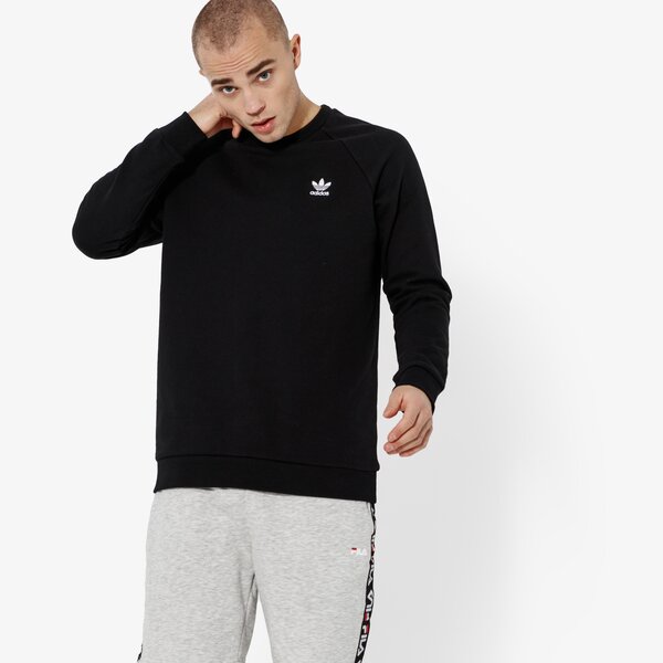 Мъжки суичър ADIDAS СУИТЧЪР ESSENTIAL CREW ADICOLOR dv1600 цвят черен