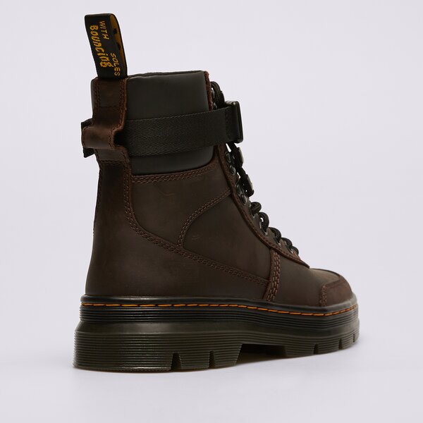 Дамски боти DR.MARTENS COMBS TECH LEATHER  27804201 цвят кафяв