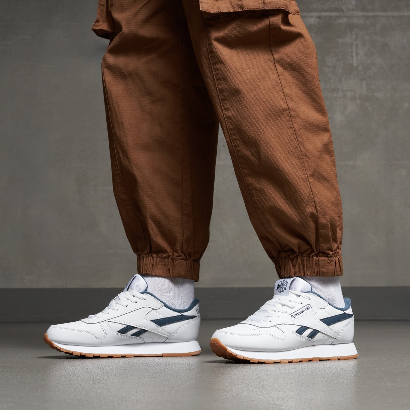 Детски маратонки REEBOK CLASSIC LEATHER 100033588 цвят бял