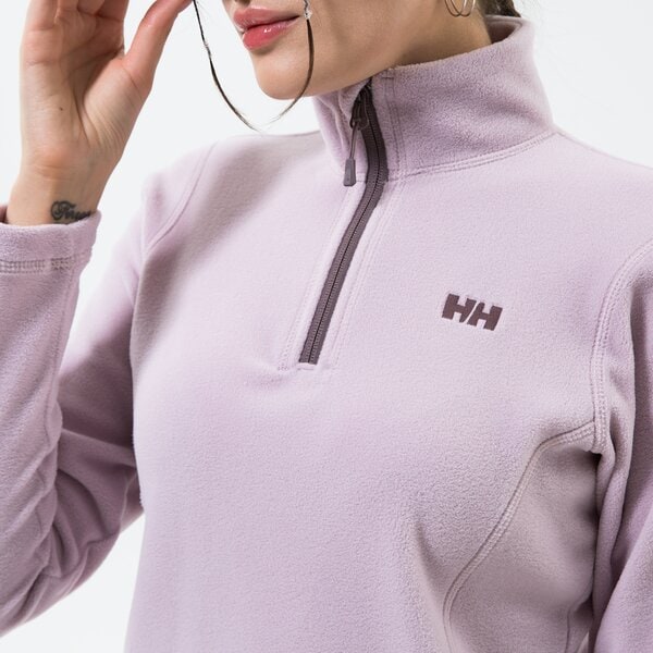 Дамски суичър HELLY HANSEN ПОЛАР W DAYBREAKER 1/2 ZIP FLEECE 50845692 цвят виолетов