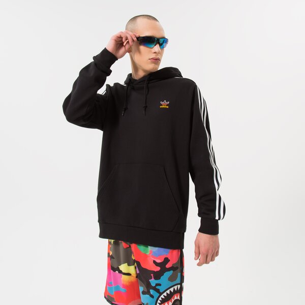 Мъжки суичър ADIDAS СУИТЧЪР С КАЧУЛКА FB NATIONS HDY hk7396 цвят черен