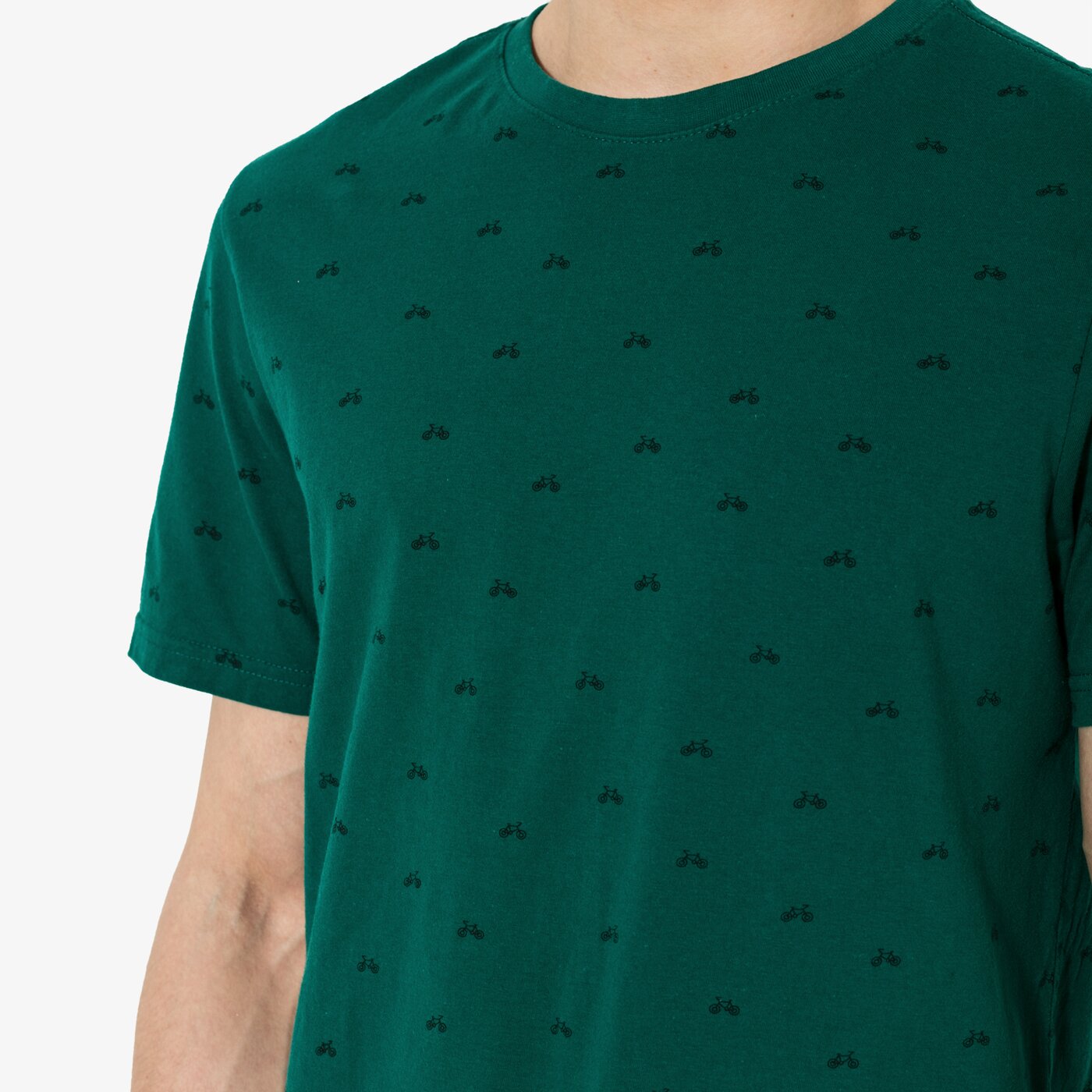 Мъжка тениска CONFRONT ТЕНИСКА SS BICYCLES cf19tsm85001 цвят зелен