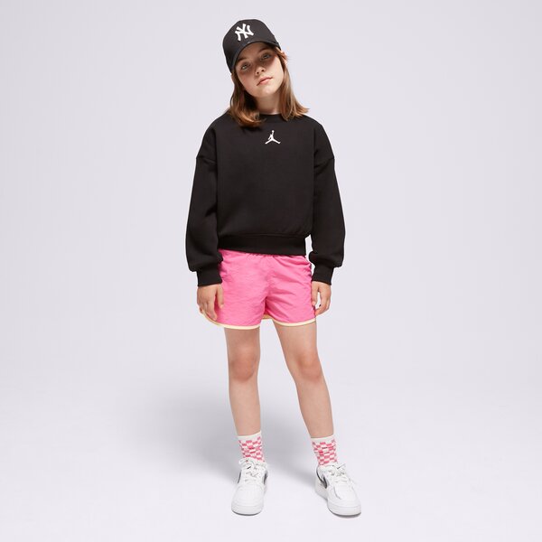 Детски суичър JORDAN СУИТЧЪР JDG JUMPMAN ICON PLAY CREW GIRL 45c387-023 цвят черен