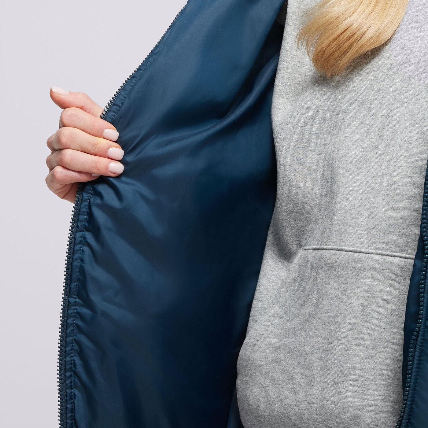 Дамско зимно яке NIKE ПАЛТО W NSW TF SNFL NK CLSC PRKA fz5903-478 цвят син