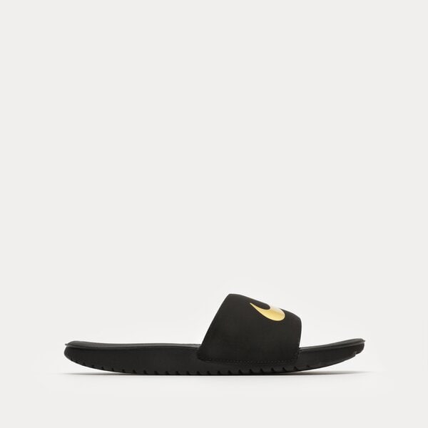 Детски чехли и сандали NIKE KAWA SLIDES  819352-003 цвят черен