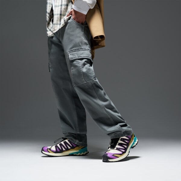 Мъжки туристически обувки SALOMON XA PRO 3D V9 GTX l47881700 цвят виолетов