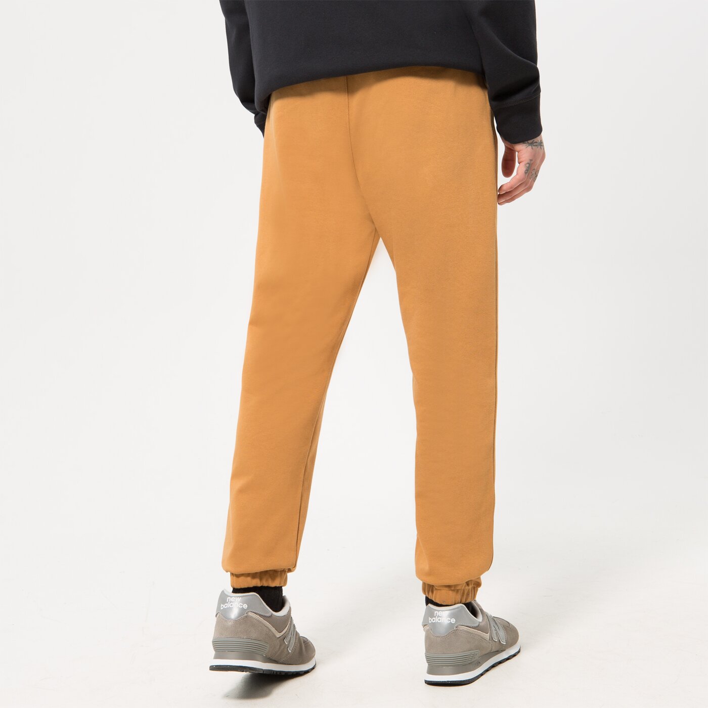 Мъжки панталони NEW BALANCE ПАНТАЛОНИ NB ESSENTIAL STACKED mp31539tob цвят кафяв