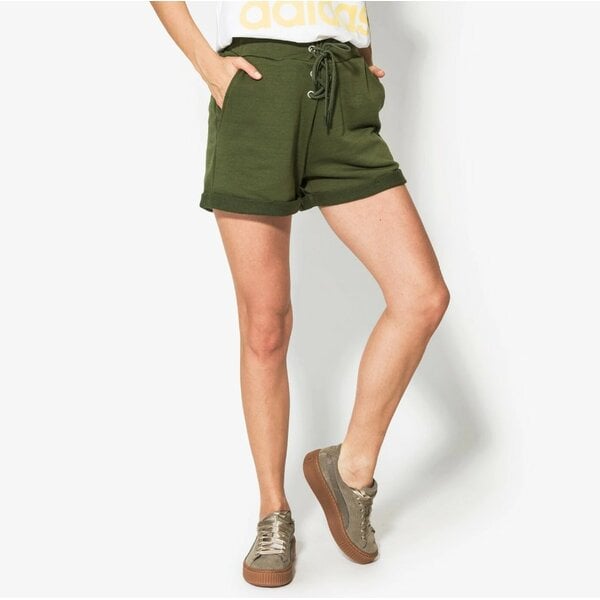 Дамски къси панталони CONFRONT ШОРТИ NUT cf18szd02002 цвят зелен